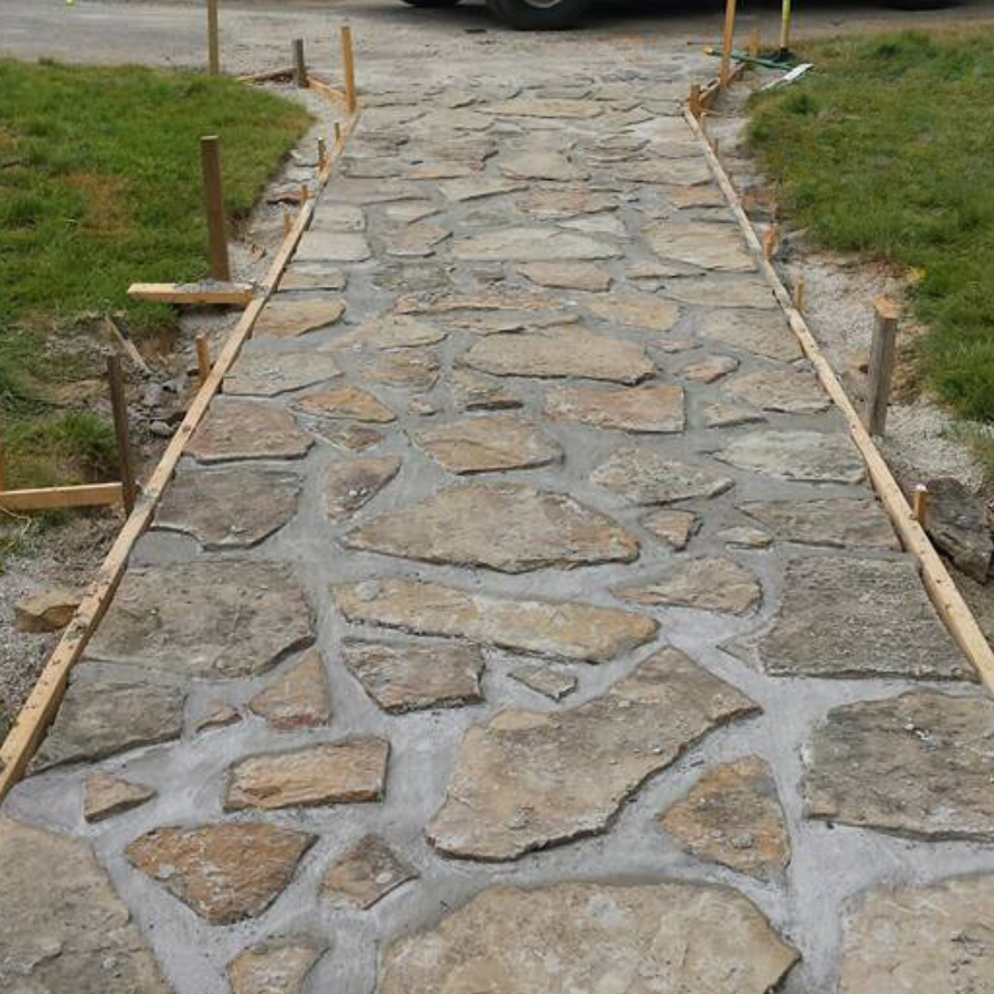 Patio Paver Walkway